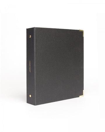 Onyx backcloth mini 3 ring binder