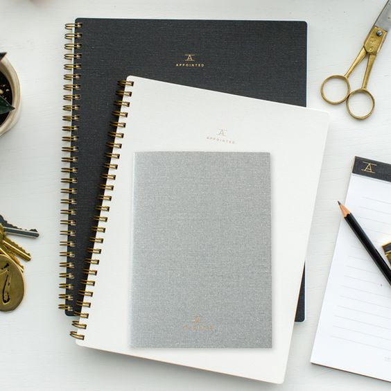 Linen Jotters Dove Gray