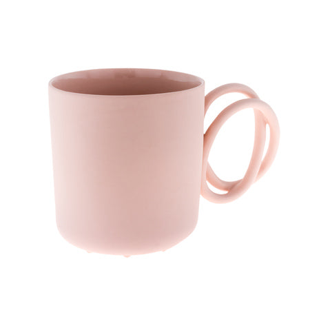 Twisted handle mug