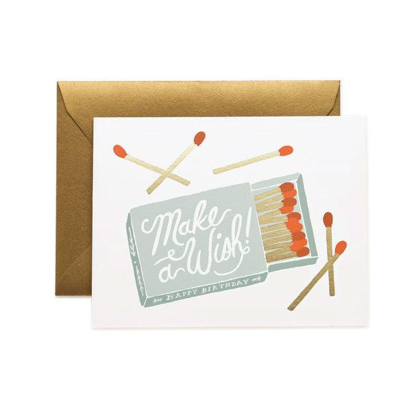Make A Wish Greeting Card