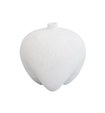 Sumo Vase - Bone white