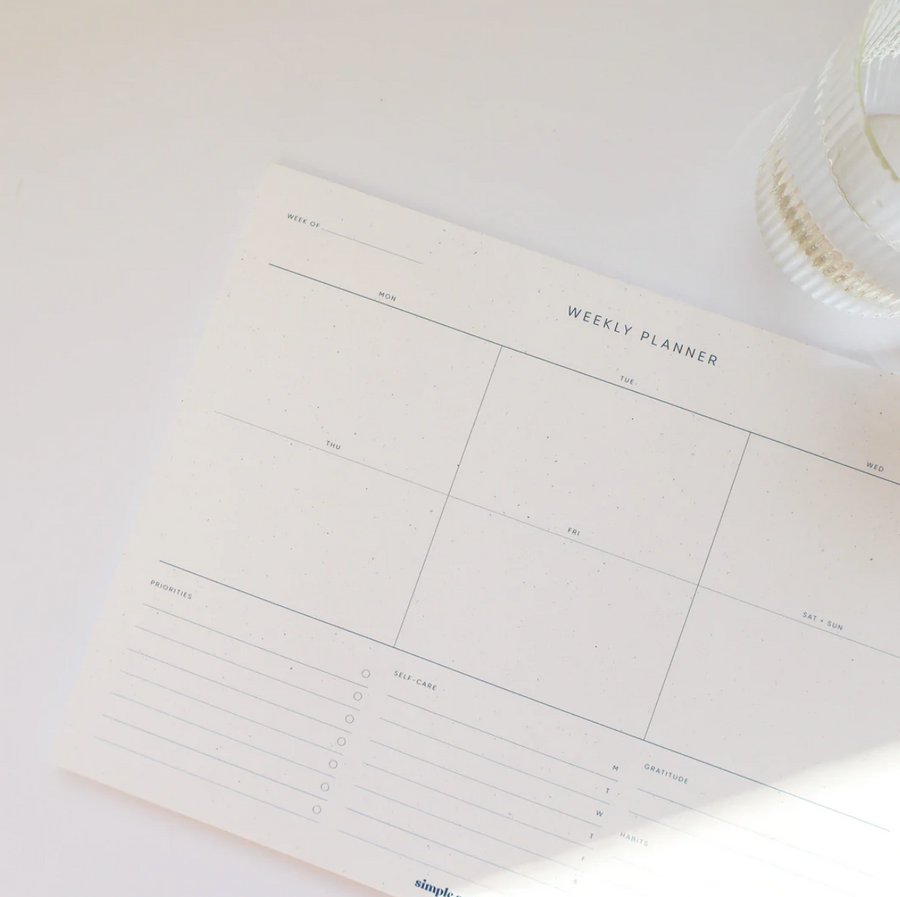 Weekly Planner Notepad