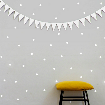 Mini Dots Wall Decal White