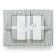 Soft Grey Rolls Reversible Gift Wrap