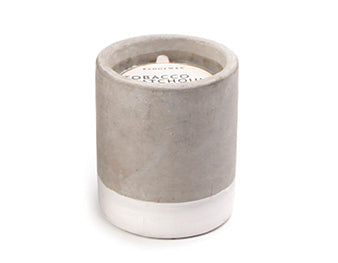 Mini Urban concrete candle - Tobacco & Patchouli