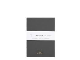 Linen Jotters Charcoal