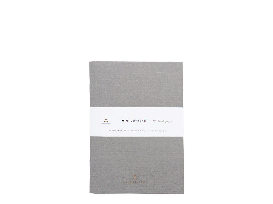 Linen Jotters Dove Gray