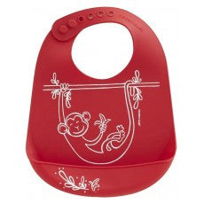 Monkey Business bucket bib