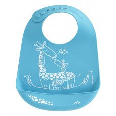 Giraffe Giggles bucket bib