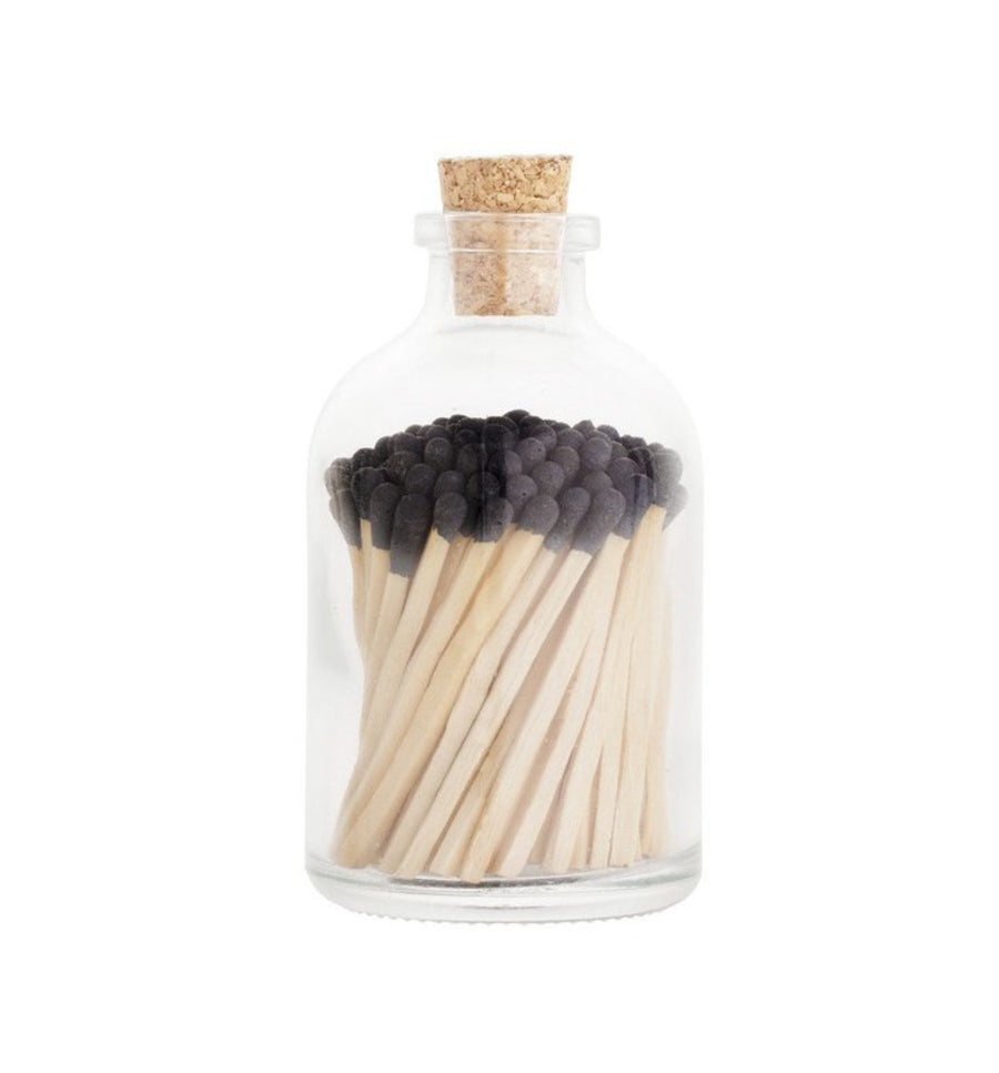 Black Matchstick jar
