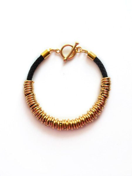 Cords and Rings Bracelet