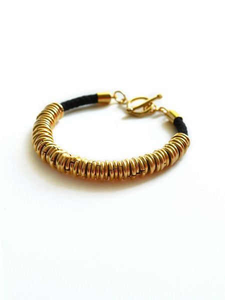 Cords and Rings Bracelet
