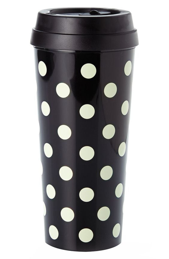 Gold Dots Thermal Mug