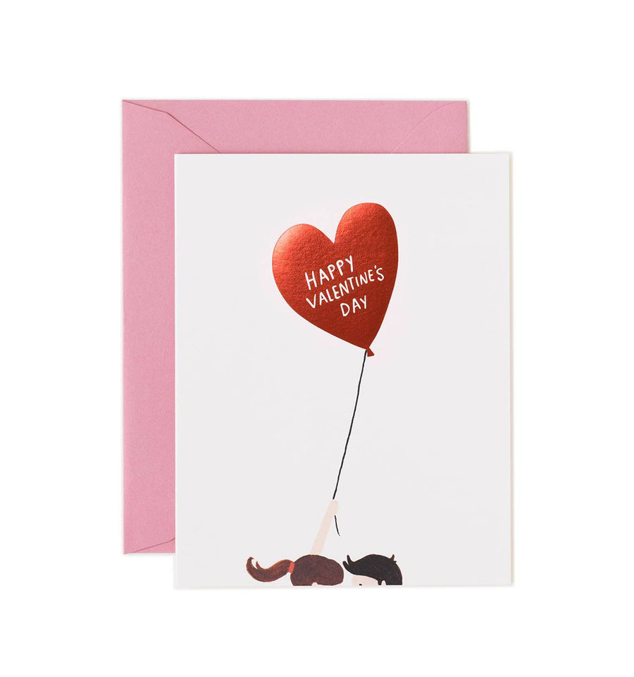 Valentine's Day Balloon Card