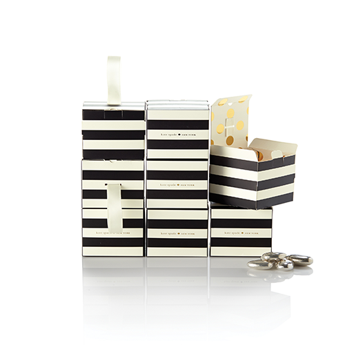 Black Stripe Favor Boxes