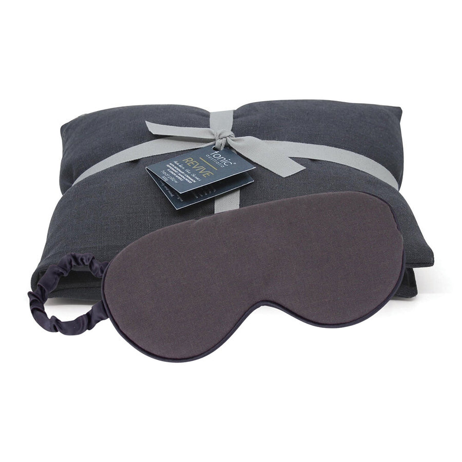 Linen Eye Mask - Charcoal