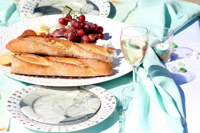 Ocean Fine Paper Dinner Plates