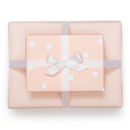 Pale Pink Reversible Gift Wrap