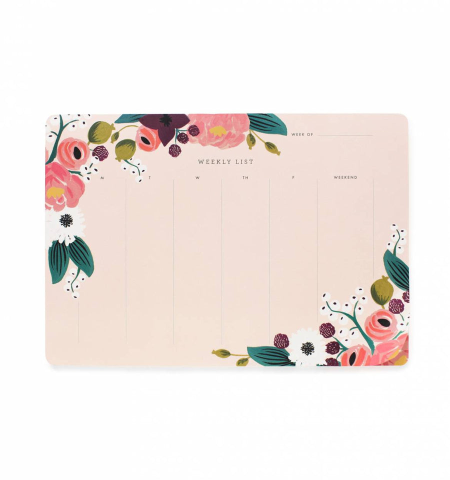 Pink Floral Deskpad
