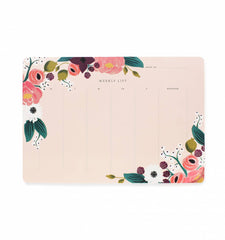 Pink Floral Deskpad