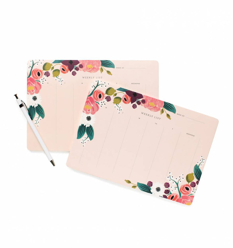 Pink Floral Deskpad
