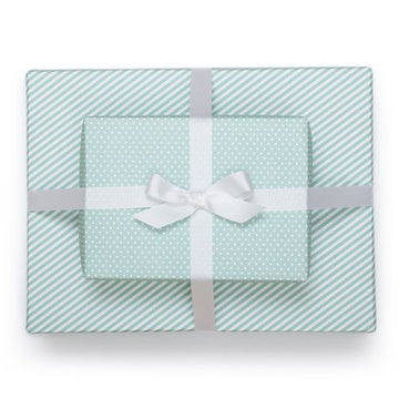 Pool Blue reversible gift wrap