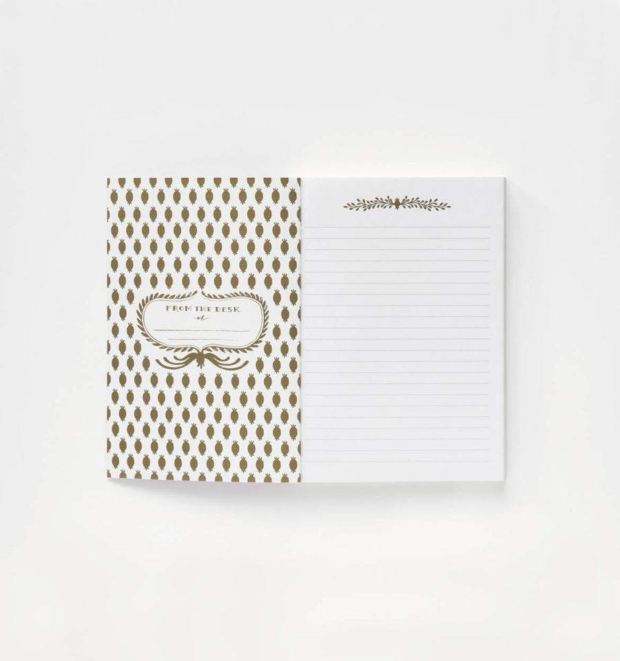 Mint Floral Journal
