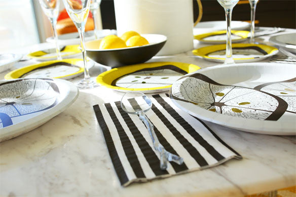 Lemonwood Fine Paper Luncheon Plates