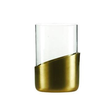 Brass tea light holder